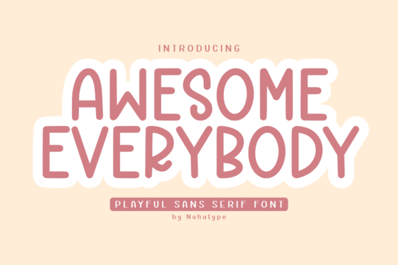 Awesome Everybody Font Review