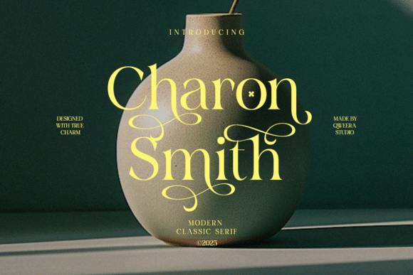 Charon Smith Font for Creative Makers