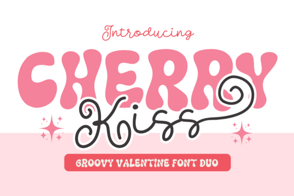 Cherry Kiss Duo Font for Business Branding