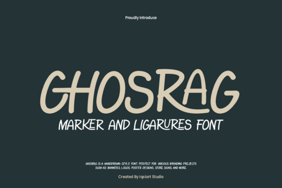Chosrag Font for Editorial Design