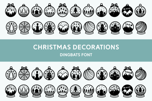 Christmas Decorations Font
