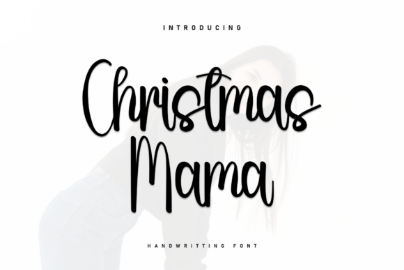 Christmas Mama Font for Business Branding
