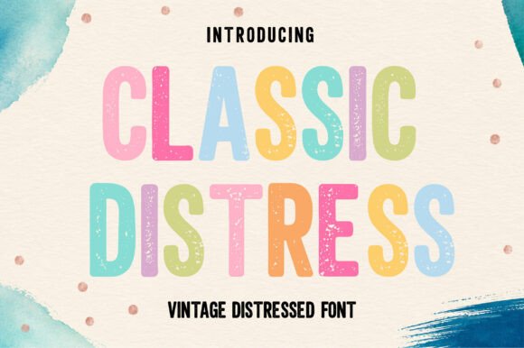 Classic Distress Font for Bold Campaigns