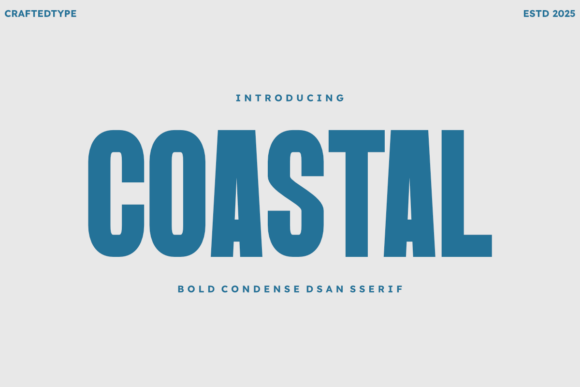 Coastal Font for Bold Campaigns