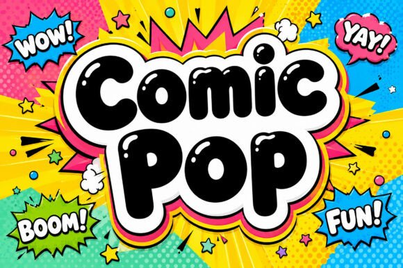 Comic Pop Font Review