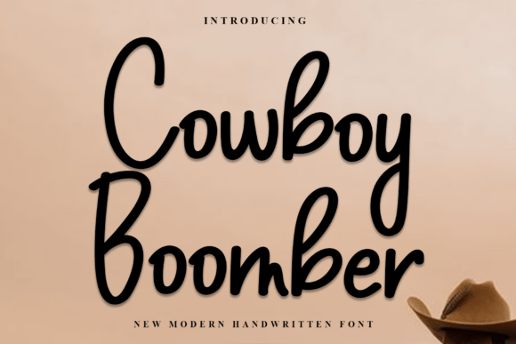 Cowboy Boomber Font for Web Design