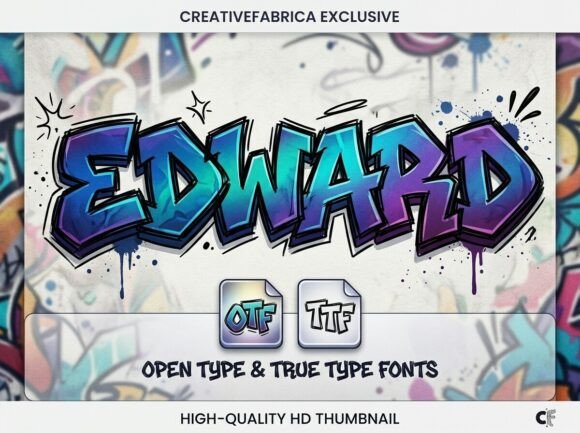 Edward: Bold Display Font for Impactful Campaigns