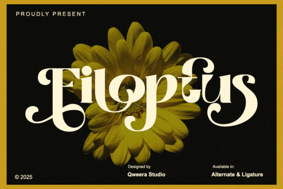 Filoptus Font for Elegant Branding