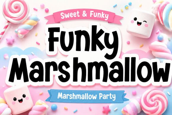 Funky Marshmallow Font