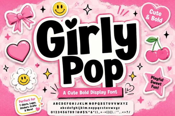 Girly Pop Font Review