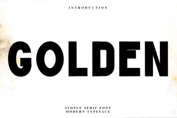 Golden Font: Bold Typography for Web Design