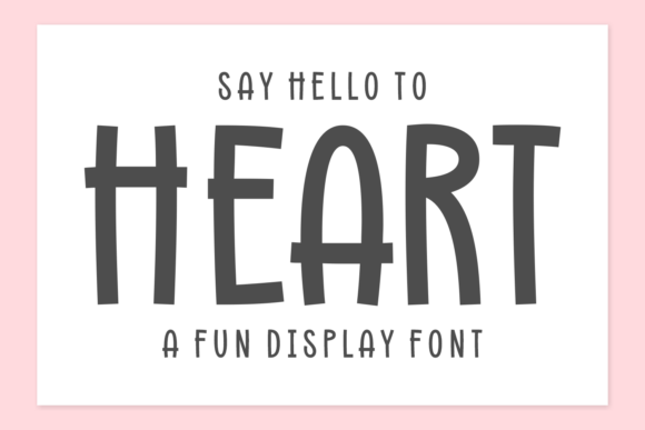 Heart Font: Free Download & Design