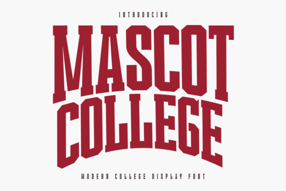 Mascot College Font Review