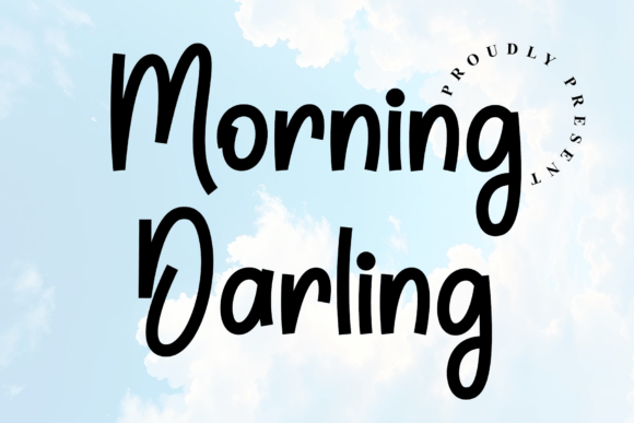Morning Darling Font for Business