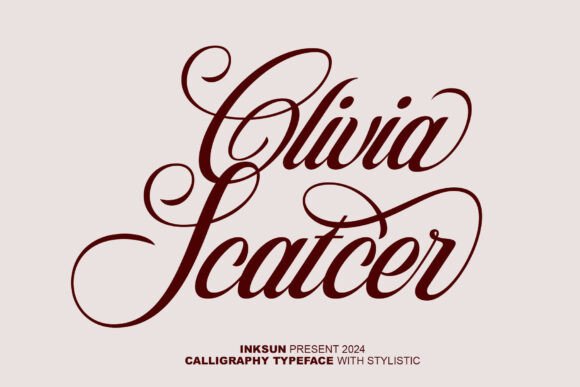 Olivia Scatcer Font