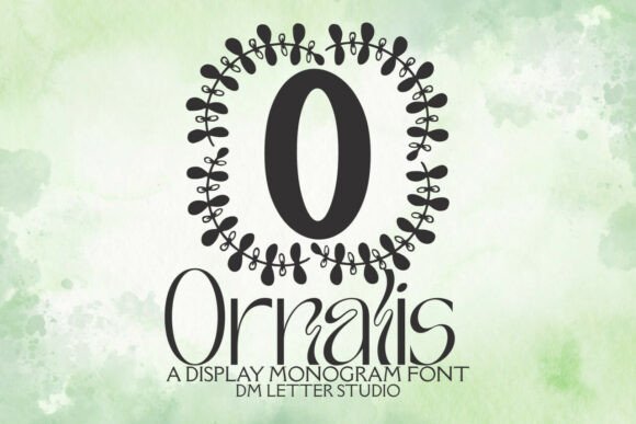 Ornalis Monogram Font for Elegant Branding