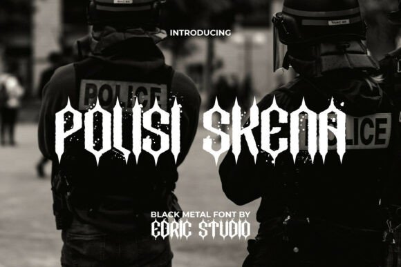Polisi Skena Font for Bold Web Design