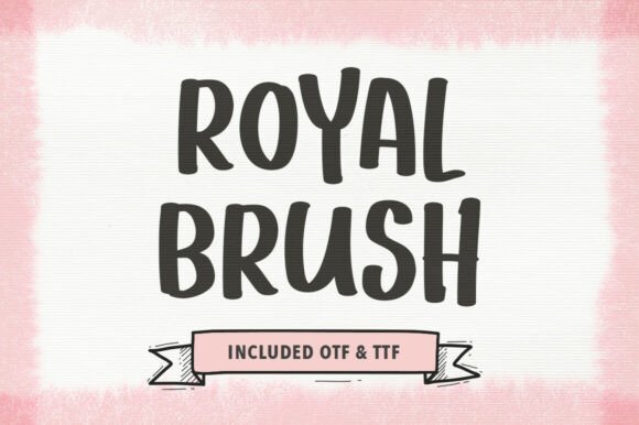 Royal Brush Font for Bold Branding