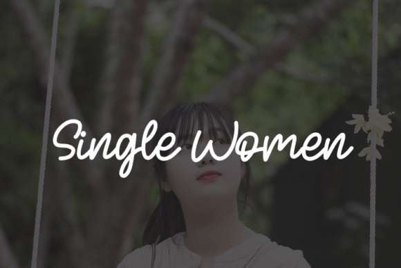 Single Women Font
