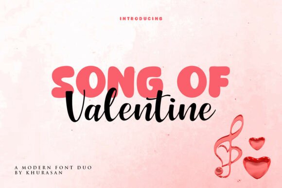 Song of Valentine Duo Font