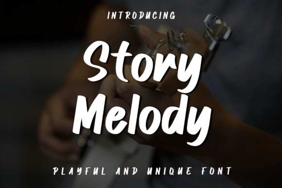 Story Melody Font for Elegant Branding
