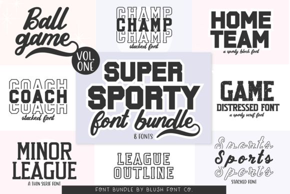 Super Sport Bundle Font
