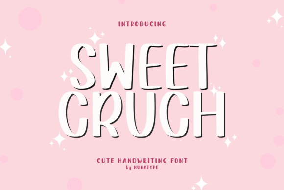 Sweet Cruch Font: A Stylish Display Type