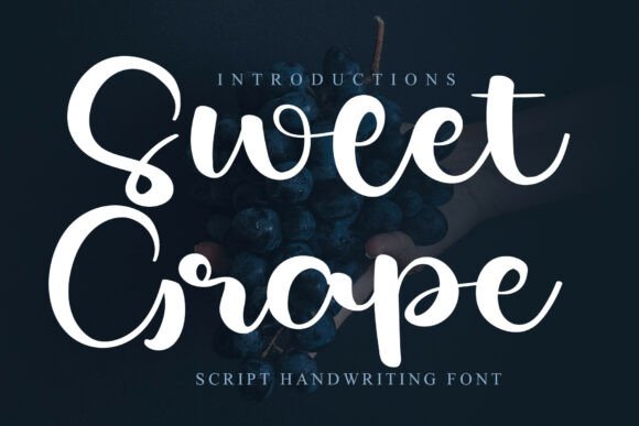 Sweet Grape Font for Stylish Design