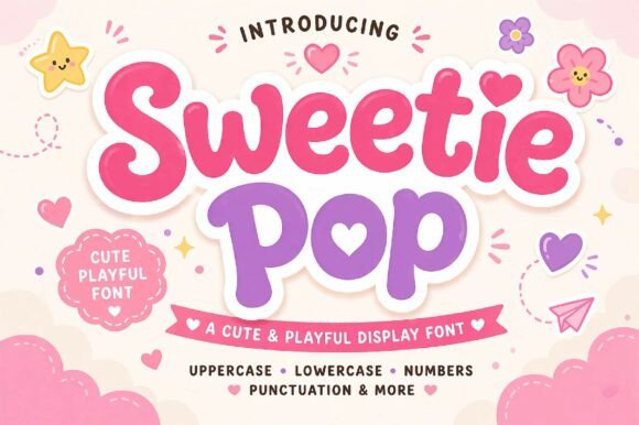 Sweetie Pop Font for Creative Projects
