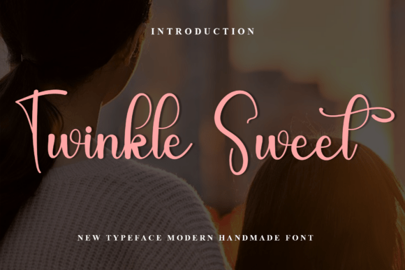 Twinkle Sweet Font for Festive Web Design