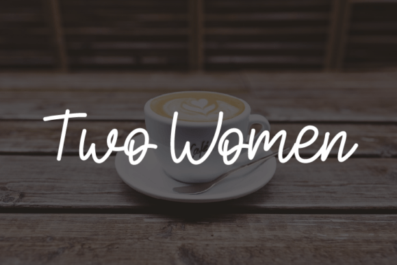 Two Women Font for Creative Makers